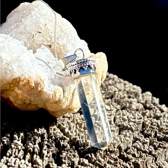 Crystal Point Necklace - Picture 9 of 16